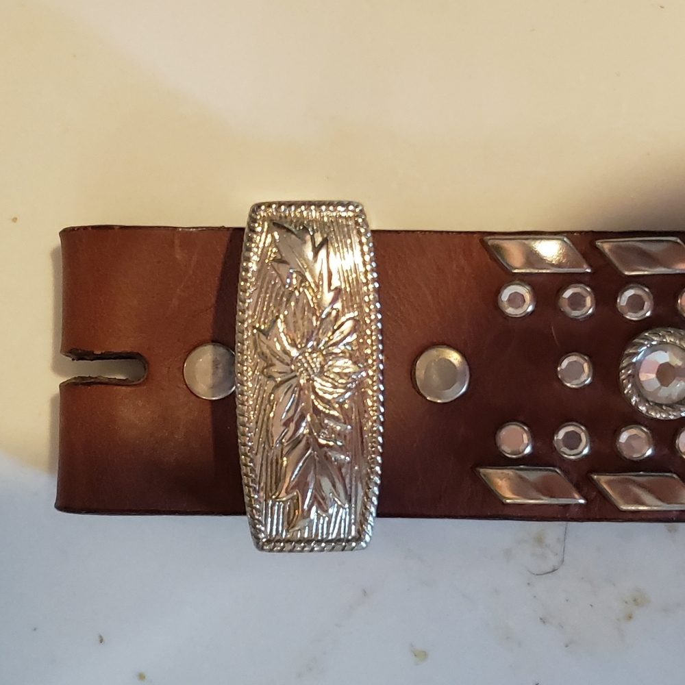 Ranger Belt Company, size 32 belt, brown - Picture 9 of 12